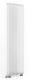 CLEARANCE PRICE Terma DELFIN, Matt White D Profile Column Radiator, 1800hx500w