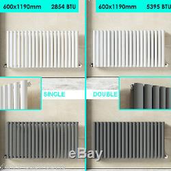 Central Heating Radiator Designer Horizontal Oval Column Panel and Valves