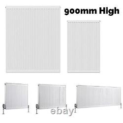 Central Heating Radiator Type 11 21 22 900mm High x Lots Of Lengths-400-900mm