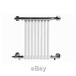 Central Heating Traditional Bathroom Radiator with Heated Towel Rail Garnet