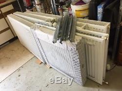 Central heating radiators double