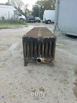 Chubby Churchill Squat Cast Iron Radiator. 25 Sections! 2 AVAILABLE