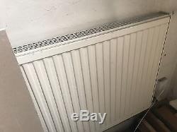 Commercial Gas central heating boiler and radiators