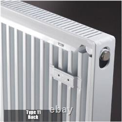 Compact Convector Radiator White Type 11 21 22 400mm 600mm Central Heating Karte