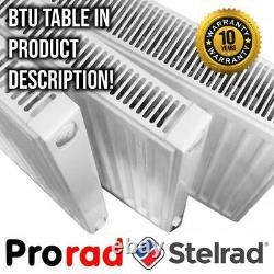 Compact Radiator PRORAD by STELRAD P+ K1 K2 Type 11 21 22 ALL DIMENSIONS