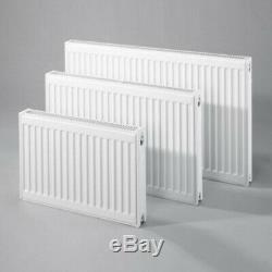 Compact Radiator White Type 11 21 22 300mm 400mm 600mm 700mm Central Heating