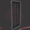 Corwen Vertical Central Heating Radiators Flat Panels Chrome Grey Black & White