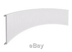 Curved Radiator Bowed bay domestic central heating Radiator 600mm x 1800mm