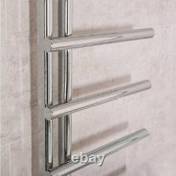Designer Bathroom Heated Heater Towel Rail Rad Radiator Ladder 988 x 500 Chrome