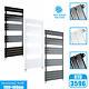 Designer Flat Panel Heated Bathroom Towel Rail Radiator White Black Anthracite