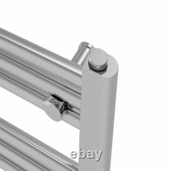 Designer Flat Panel Straight Heated Ladder Towel Rail Bathroom Radiator Rads