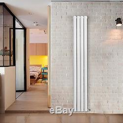 Designer Oval Single Double Panel Column Radiator Bathroom Central Heating Rads