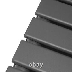 Designer Radiator Flat Panel Central Heating Horizontal Vertical Anthracite Grey
