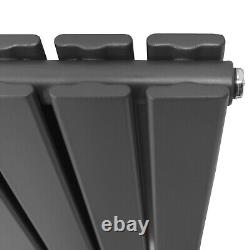 Designer Radiator Flat Panel Central Heating Horizontal Vertical Anthracite Grey