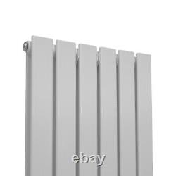 Designer Radiator Flat Panel Central Heating Horizontal Vertical Gloss White