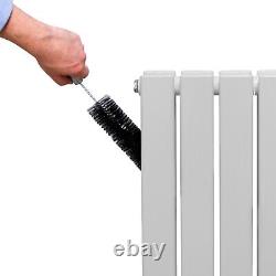 Designer Radiator Flat Panel Central Heating Horizontal Vertical Gloss White