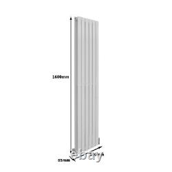 Designer Radiator Flat Panel Central Heating Horizontal Vertical Gloss White