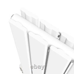 Designer Radiator Horizontal White Flat Panel Rads Double Panel 600x760mm