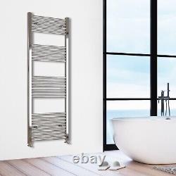 Designer Straight Chrome Heated Towel Rail Radiator Bathroom Ladder Warmer Rads