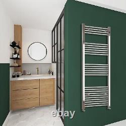 Designer Straight Heated Towel Rail Radiator Bathroom Ladder Warmer Rads Chrome