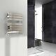 Designer Towel Rail Radiator Chrome Flat Panel Bathroom Central Heated Vertical