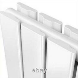 Designer White Radiator Horizontal Vertical Flat Panel Oval Column Heating Rads