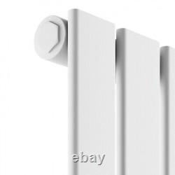 Designer White Radiators Horizontal Vertical Modern Heating Single Double Panel