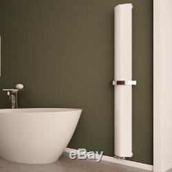 Designer White Vertical Column Aluminium Bath Radiator Central Heating Carisa
