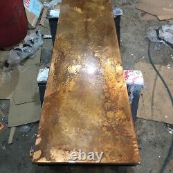 Distressed Etched Solid Copper Designer Radiator Vertical 505/1805mm 3300btu