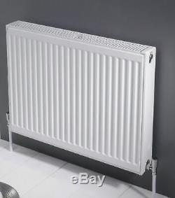 Double Panel 500mm High x 1300mm Long Type 22 Central Heating Compact Radiator