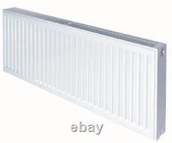 Double Panel 600mm High Type 21 Central Heating Compact Radiators Prorad