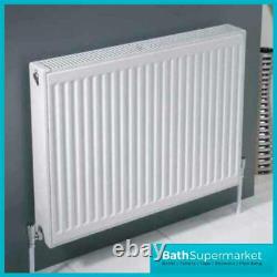 Double Panel Plus Convector White Type 21 Compact Radiator Kartell 600mm High