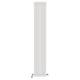 Double Vertical Radiator Designer Flat Panel Columns Heating White 1800x306mm