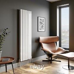 DuraTherm Vertical Double Flat Panel Designer Radiator 1800 x 532mm White