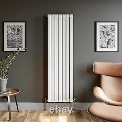 DuraTherm Vertical Double Flat Panel Designer Radiator 1800 x 532mm White