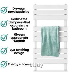 EMKE Vertical Towel Rails Radiator Heated Bathroom Warmer Designer Heating Rads