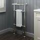 ENKI TR021 Small Heated Towel Rail Radiator Column Bathroom Central Traditional