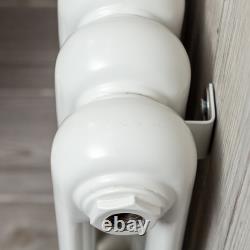 Edworth Designer Vertical Round Column Radiators Bathroom Anthracite White