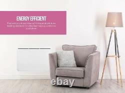 Electric Panel Heater Radiator Wall Mounted Bathroom Slim Convector With Timer
