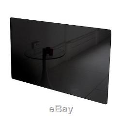 Far InfraRed Heating Glass Panel Black. Energy efficient radiant heater