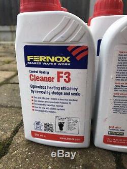 Fernox 56600 Central Heating Cleaner F3 500ml Sludge Debris Remover