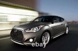 (Fits Hyundai 2013-2016 Veloster Turbo) Front Radiator Hood Grille UNPAINTED