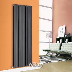 Flat Panel Column Designer Modern Bathroom Radiators Central Heating Anthracite