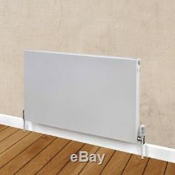 Flat Panel Horizontal Type 22 Central Heating Radiator 500mm x 600mm White