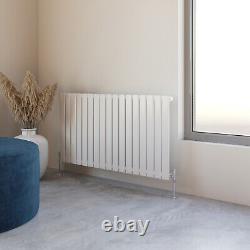 Flat Panel Oval Column Horizontal Vertical Radiator With Anthracite Manual Valve