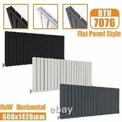 Flat Panel Oval Column Radiator Horizontal Vertical Design Central Heating Rads