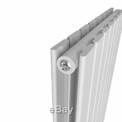 Flat Panel Radiator Anthracite White Double Horizontal Column Central Heating