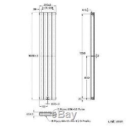 Flat Panel Tall Vertical Radiator Modern Upright Bathroom Central Heating Rads