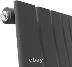 Flat Panel Vertical Modern Rads Room Central Heating Radiators C001 8 Bars