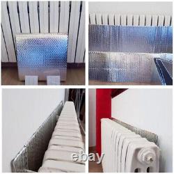 Foil Roll Bubble Radiator Insulation Heat Energy Saver Reflective Rooms 5Mx 60CM